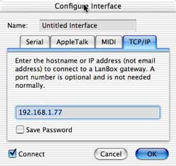 RaccordementsTCP/IP